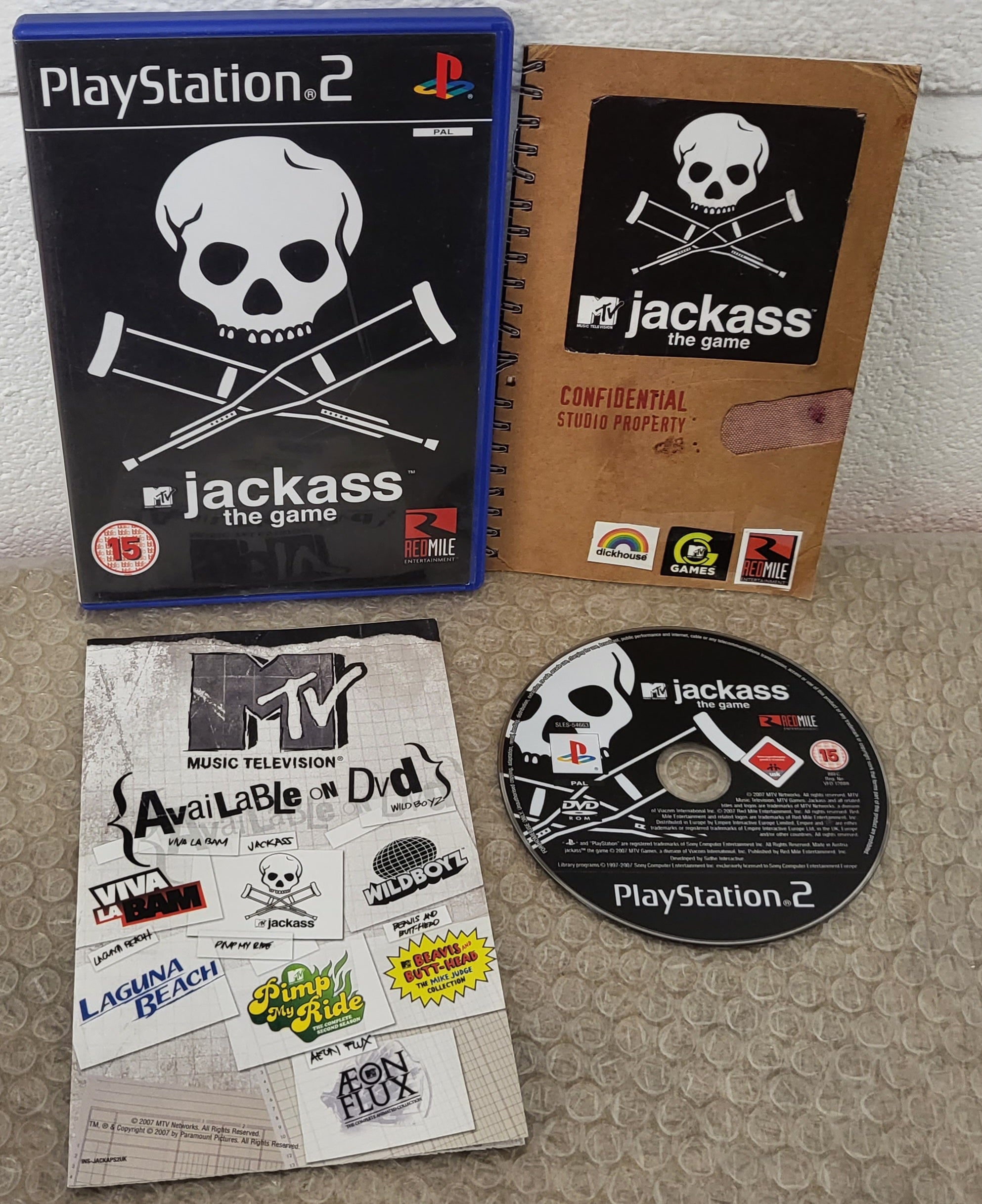 Jackass Sony Playstation 2 (PS2) Game