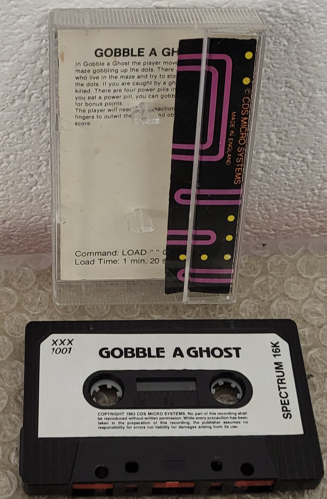 Gobble a Ghost ZX Spectrum Game