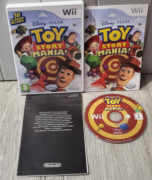 Toy Story Mania without 3D Glasses Nintendo Wii
