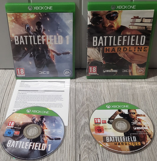 Battlefield 1 & Hardline Microsoft Xbox One