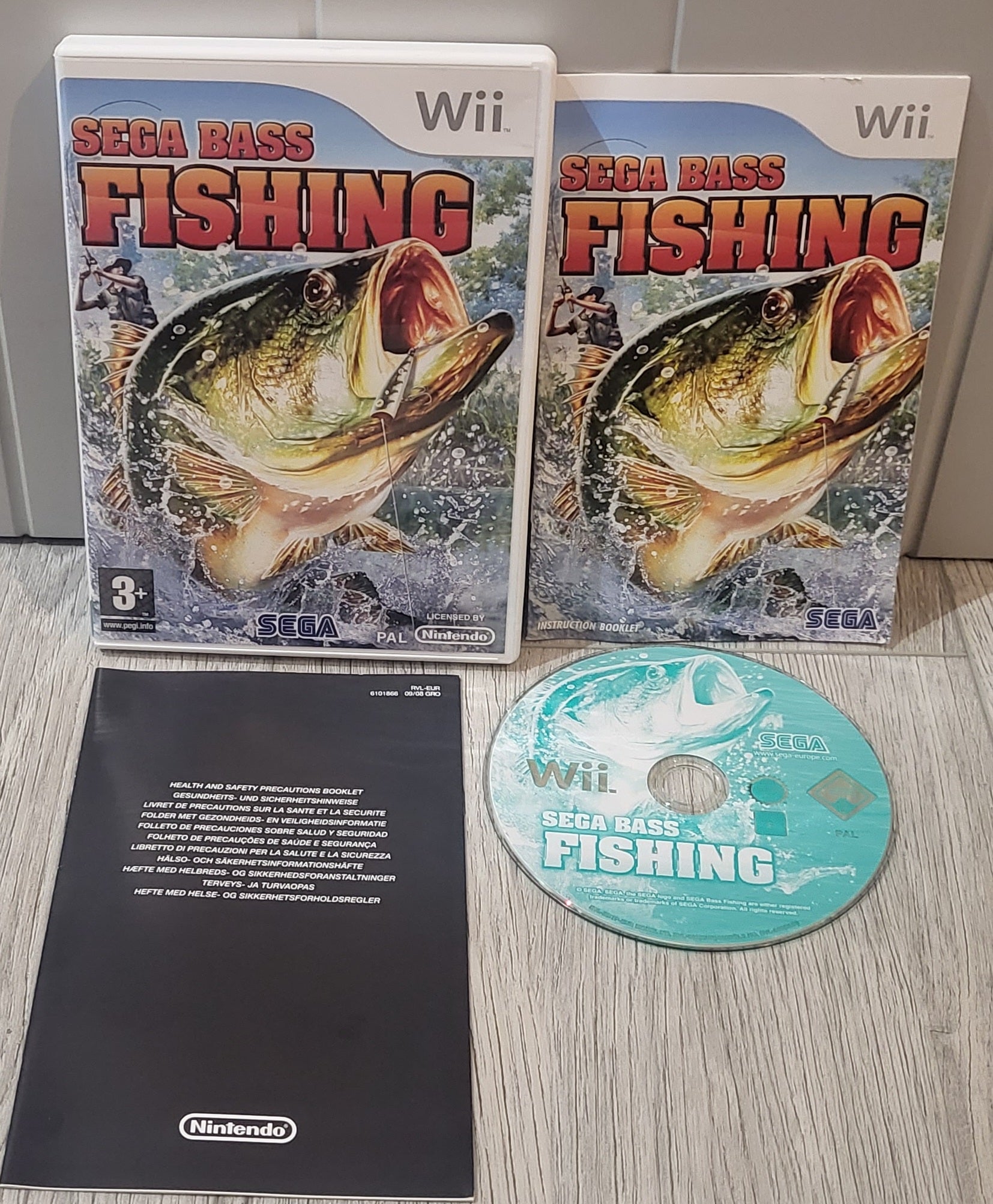 Sega Bass Fishing Nintendo Wii Game – Retro Gamer Heaven
