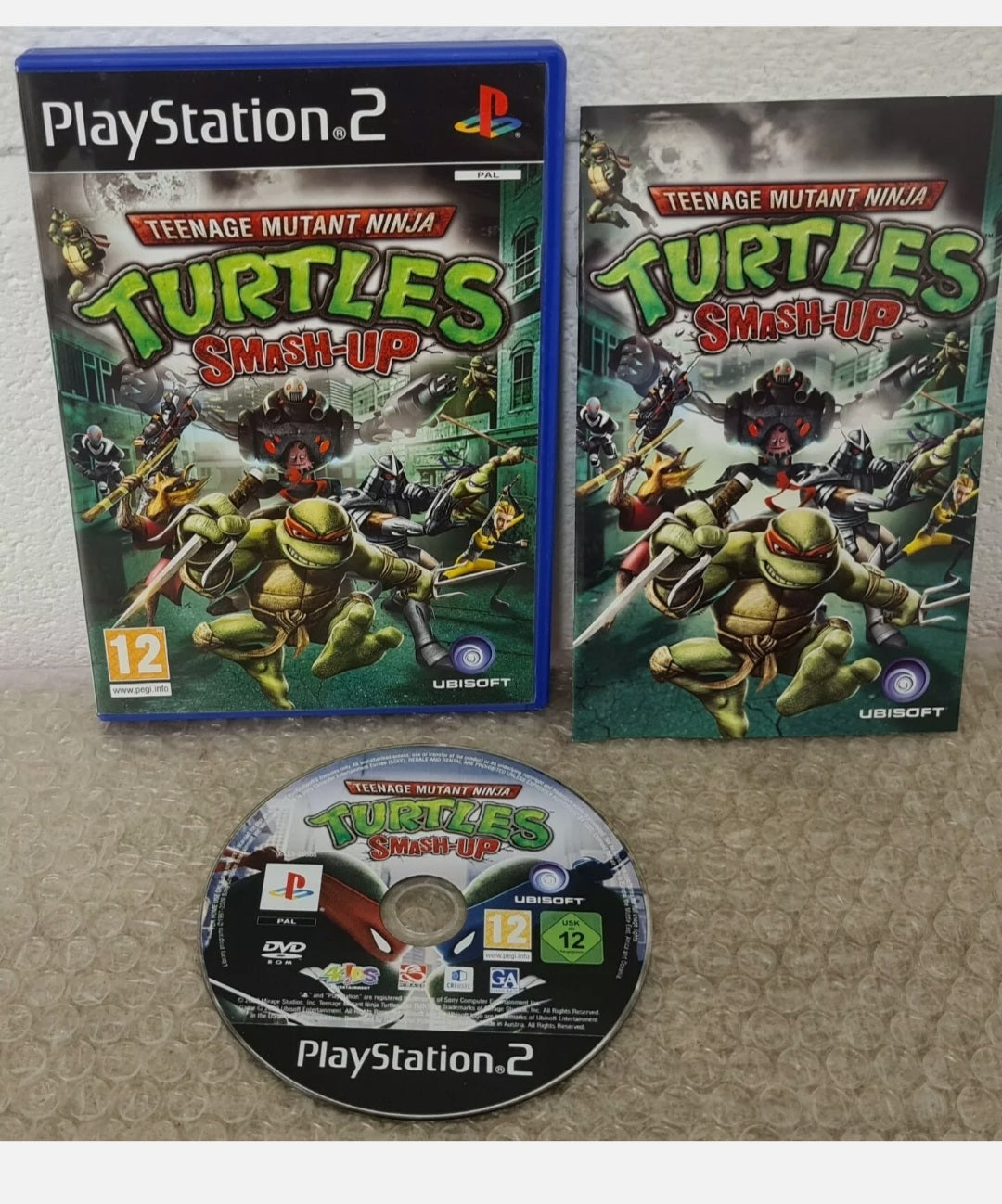 Teenage Mutant Ninja Turtles Smash-Up Sony Playstation 2 (PS2) Game – Retro  Gamer Heaven