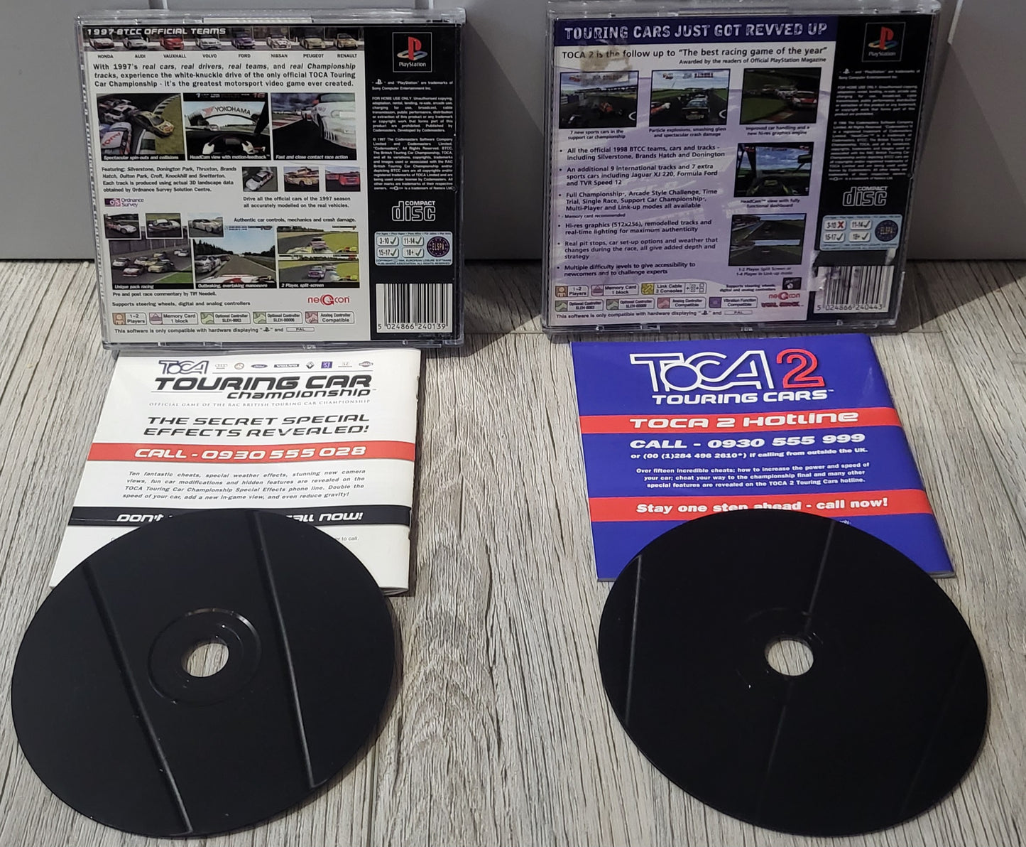 Toca Touring Car Championship 1 & 2 Sony Playstation 1 (PS1)