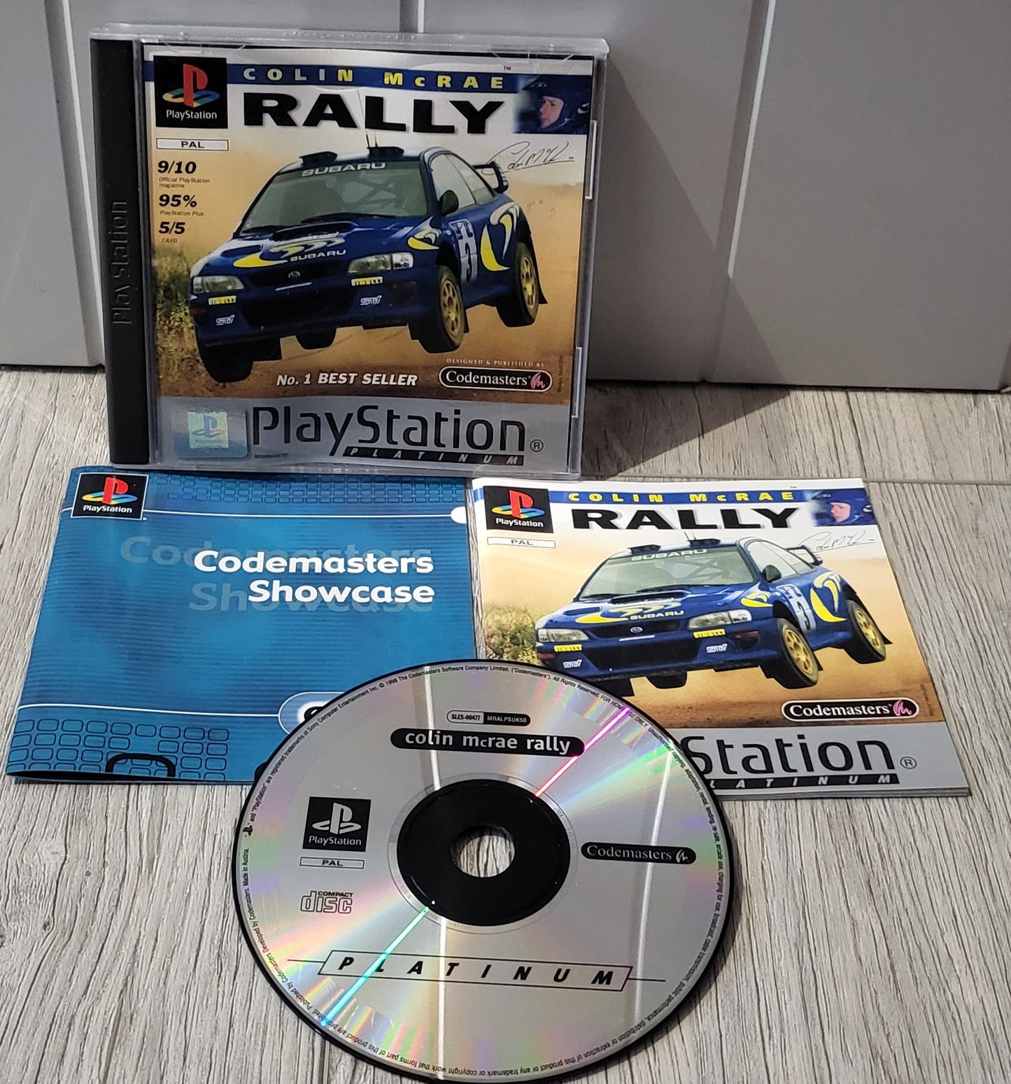 Colin McRae Rally Platinum Sony Playstation 1 (PS1)