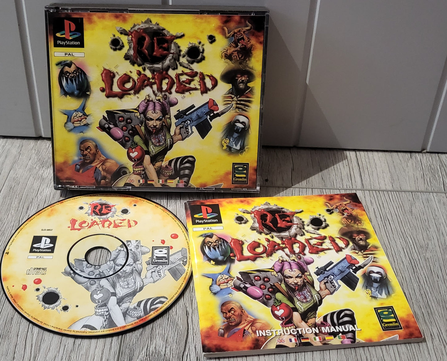 Re-Loaded Sony Playstation 1 (PS1) Game