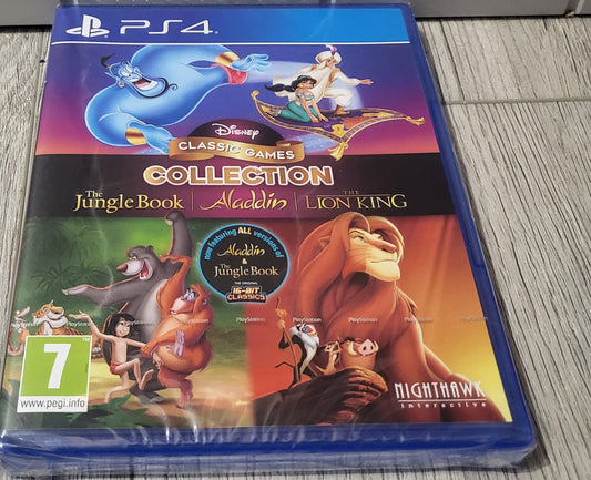 Brand New and Sealed Disney Classic Games Collection Sony Playstation 4 (PS4)