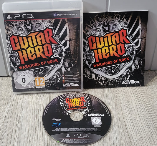Guitar Hero Warriors of Rock Sony Playstation 3 (PS3)