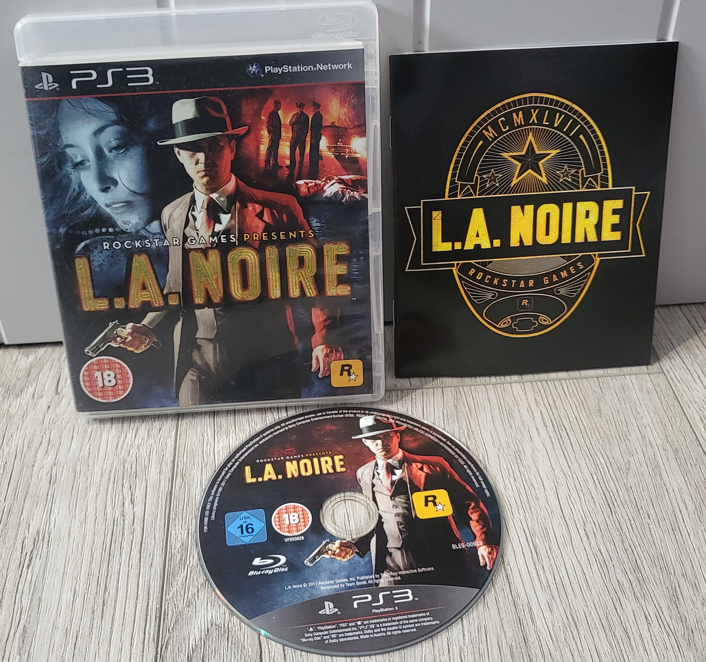 L.A. Noire Sony Playstation 3 (PS3) Game
