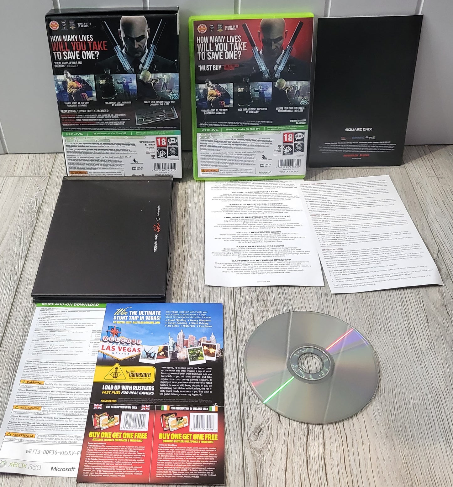 Hitman Absolution Professional Edition Microsoft Xbox 360