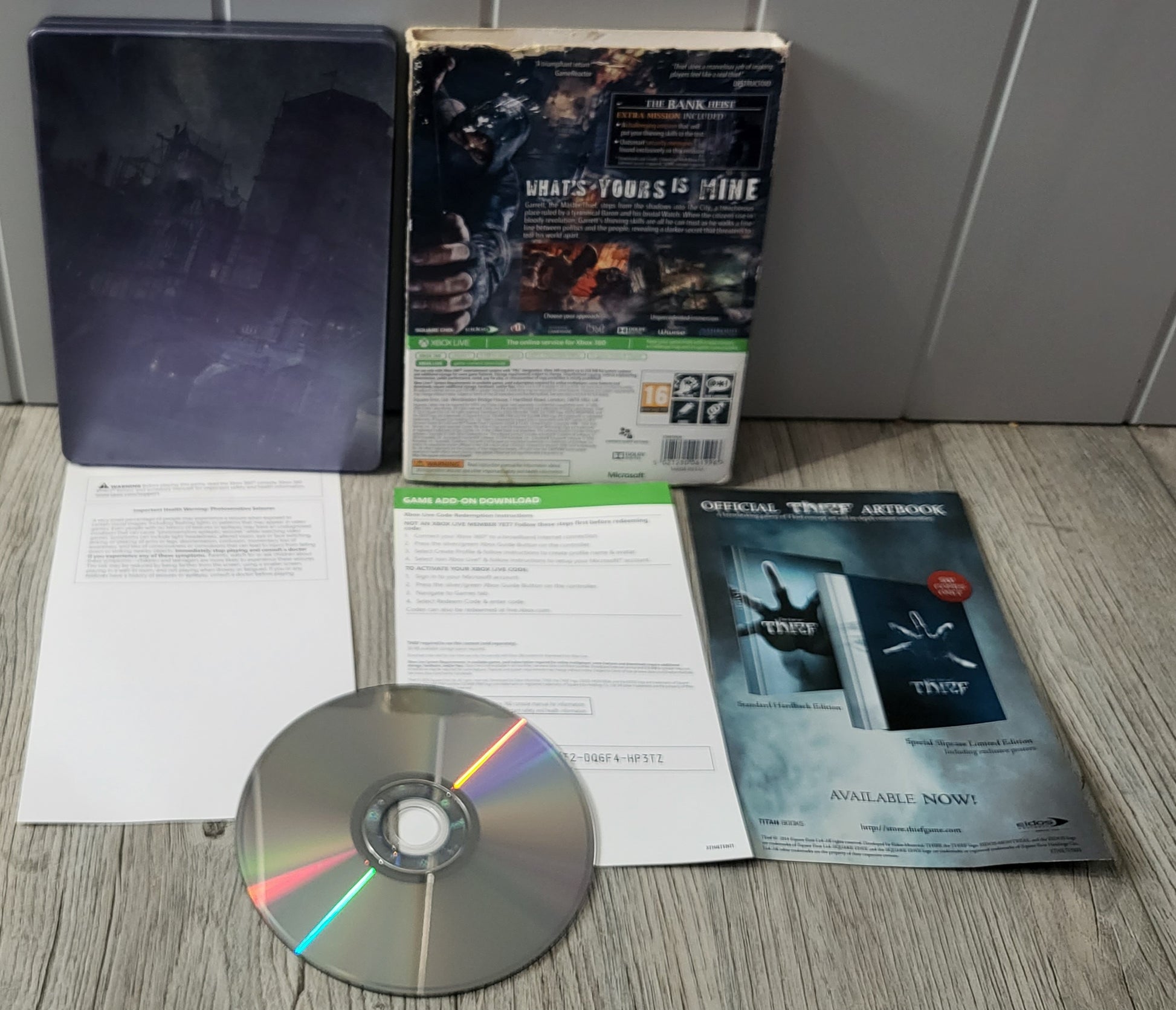 Thief Limited Edition Microsoft Xbox 360 Game – Retro Gamer Heaven