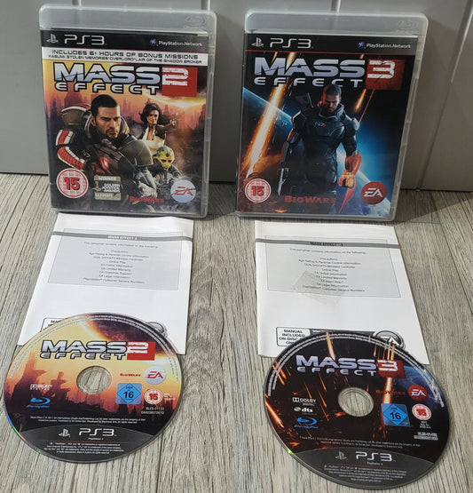 Mass Effect 2 & 3 Sony Playstation 3 (PS3)