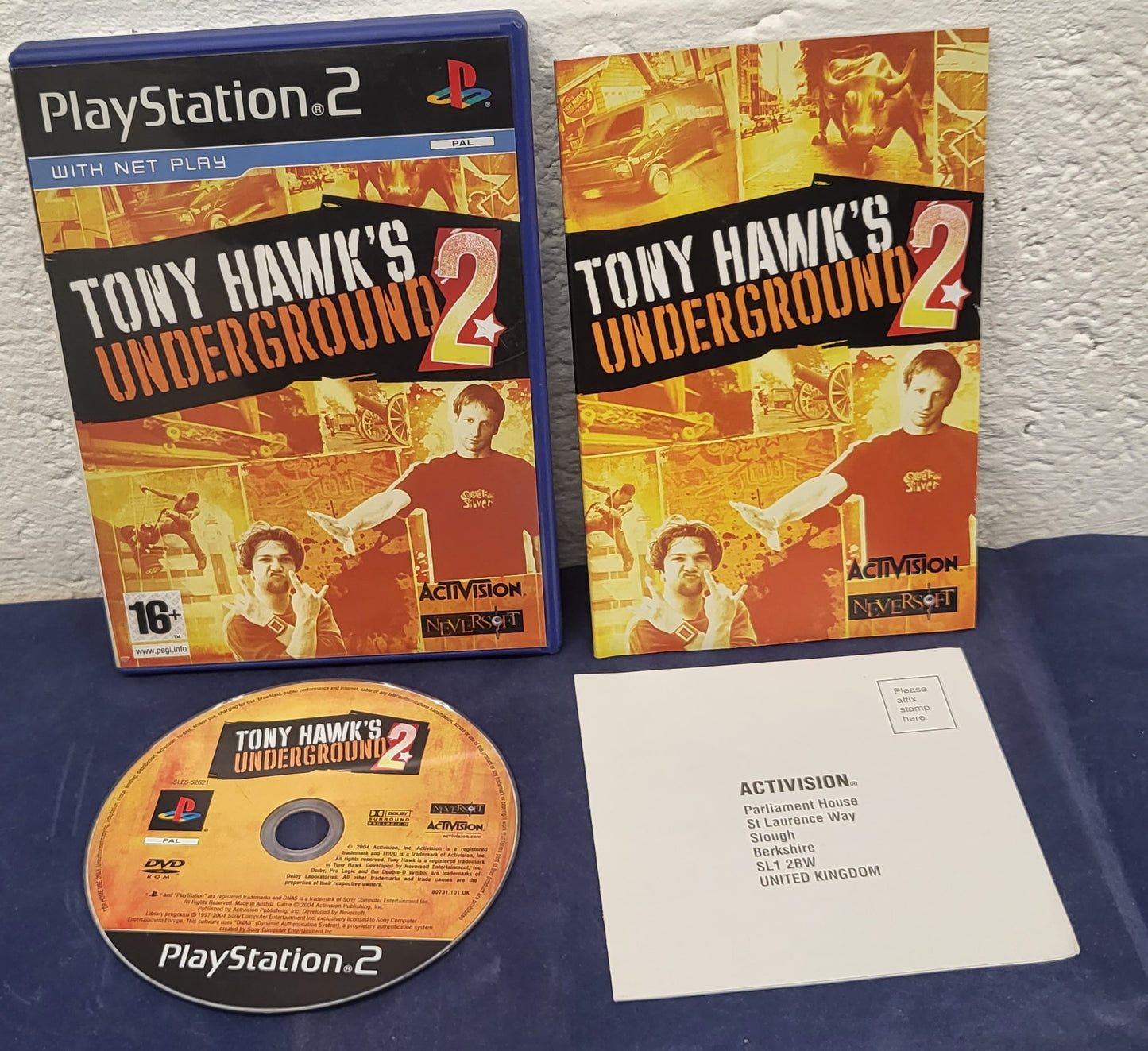 Tony Hawk's Underground 2 Sony Playstation 2 (PS2) Game