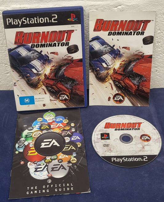 Burnout Dominator Australian Version Sony Playstation 2 (PS2)