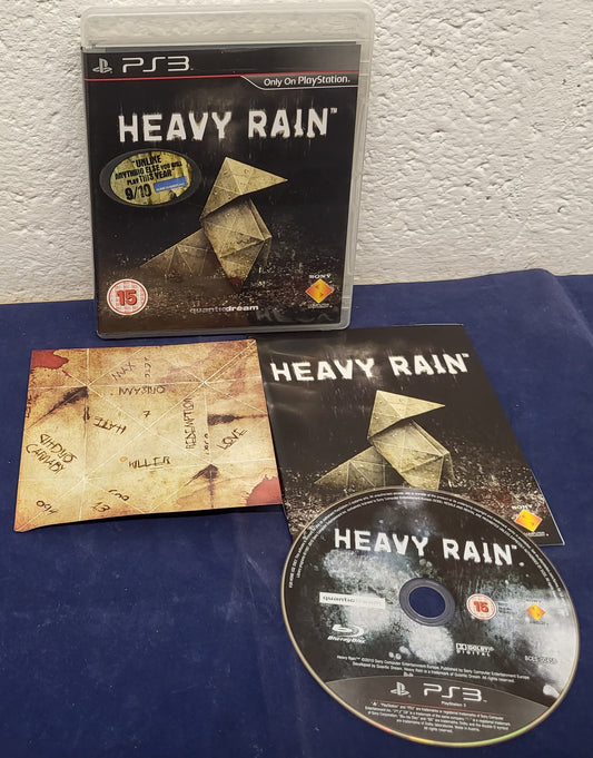 Heavy Rain with Origami Sony Playstation 3 (PS3)