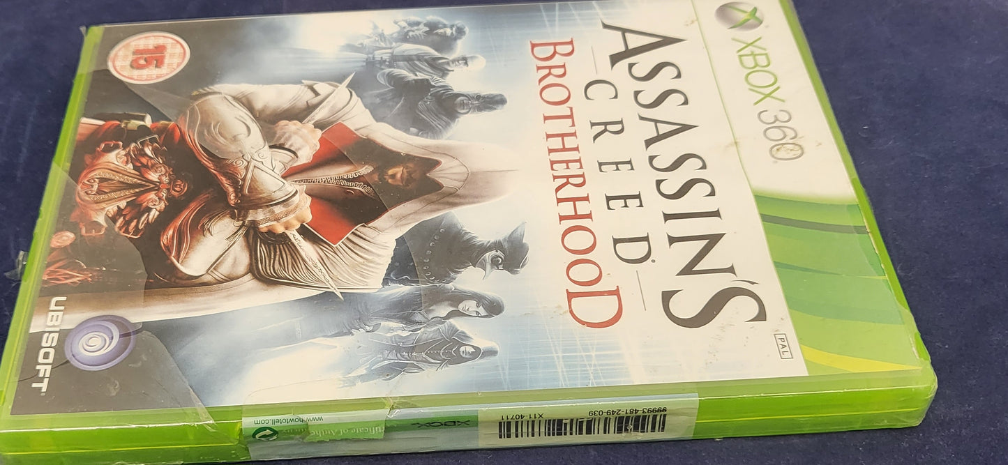 Brand New and Sealed Assassin's Creed Brotherhood Microsoft Xbox 360