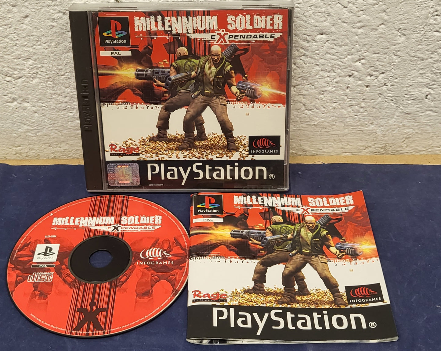 Millennium Soldier Expendable Sony Playstation 1 (PS1)