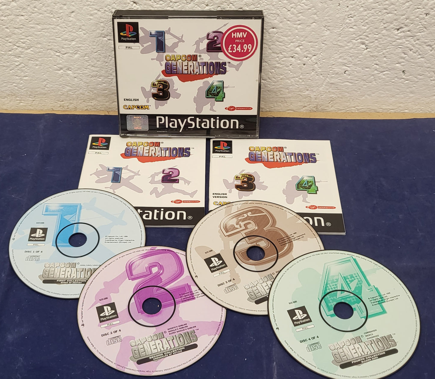 Capcom Generations Sony Playstation 1 (PS1)