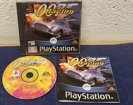 007 Racing Sony Playstation 1 (PS1) Game