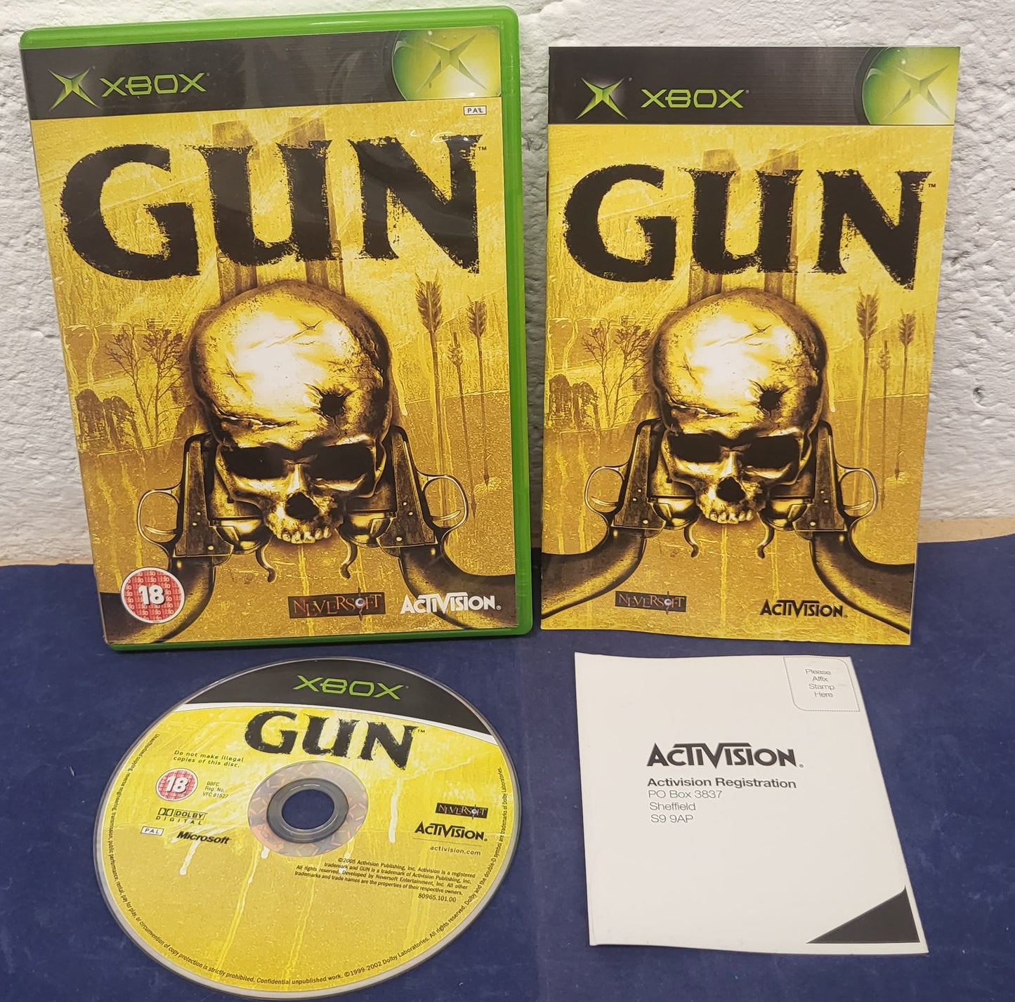 Gun Microsoft Xbox Game
