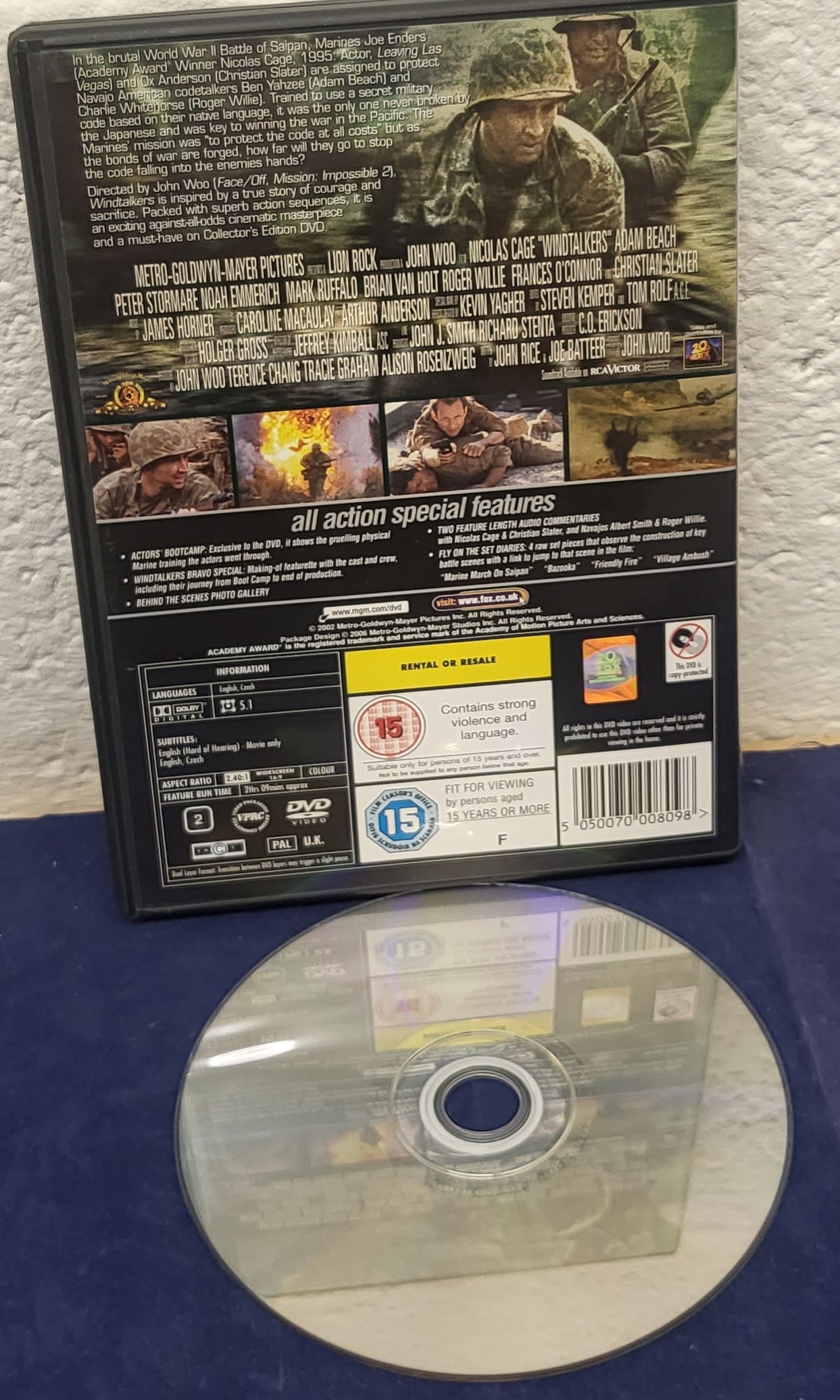 Windtalkers Collector's Edition DVD