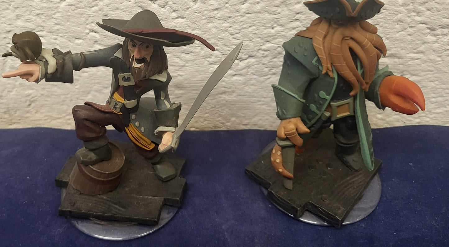 Pirates of the Caribbean Hector & Davy Jones Disney Infinity Characters