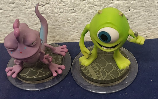 Monsters Inc Mike & Randall Disney Infinity Characters