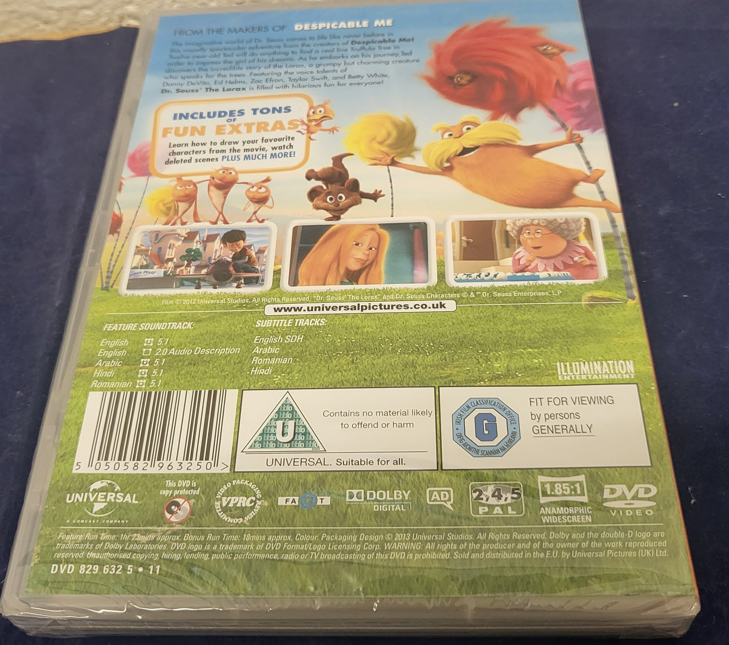 Brand New & Sealed The Lorax DVD