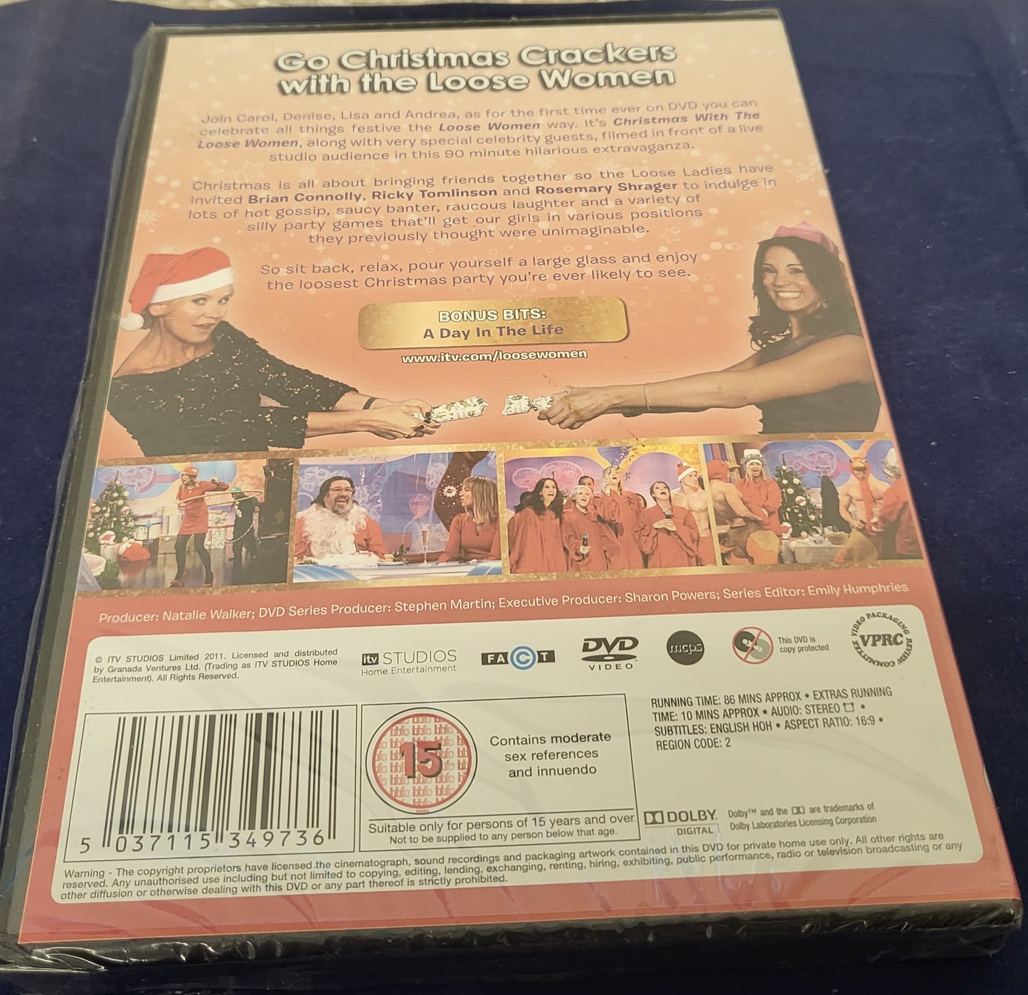 Brand New & Sealed Christmas with the Loose Women DVD