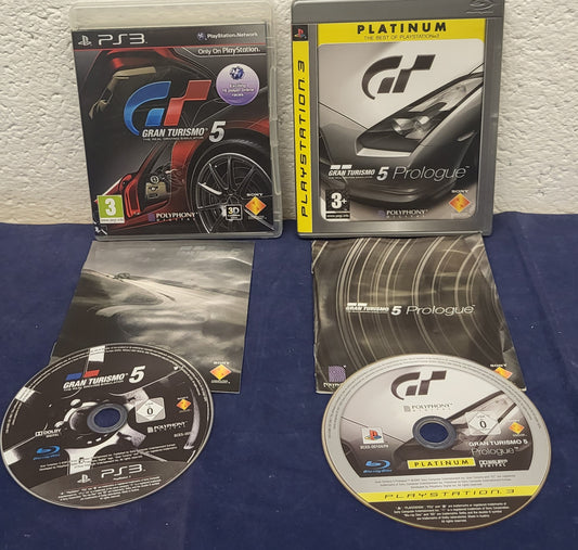 Gran Turismo 5 & Prologue Sony Playstation 3 (PS3) Game Bundle