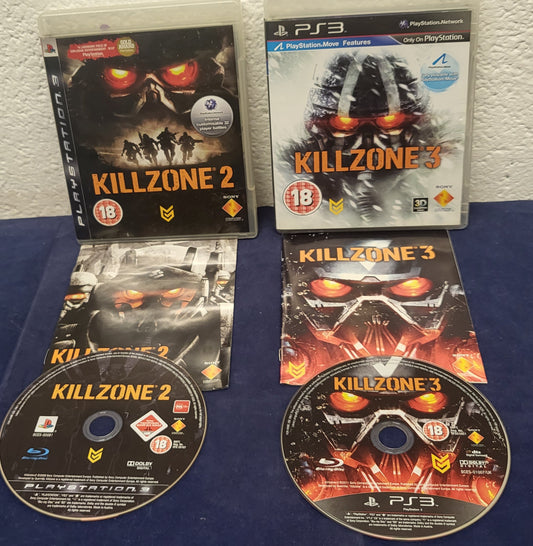 Killzone 2 & 3 Sony Playstation 3 (PS3) Game Bundle