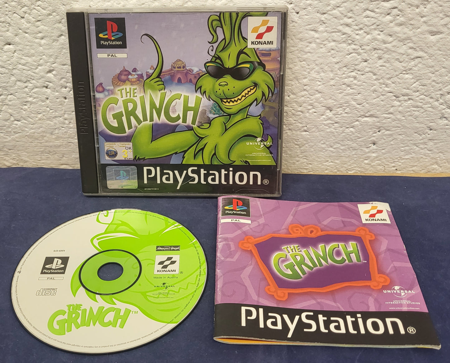 The Grinch Sony Playstation 1 (PS1) Rare Game
