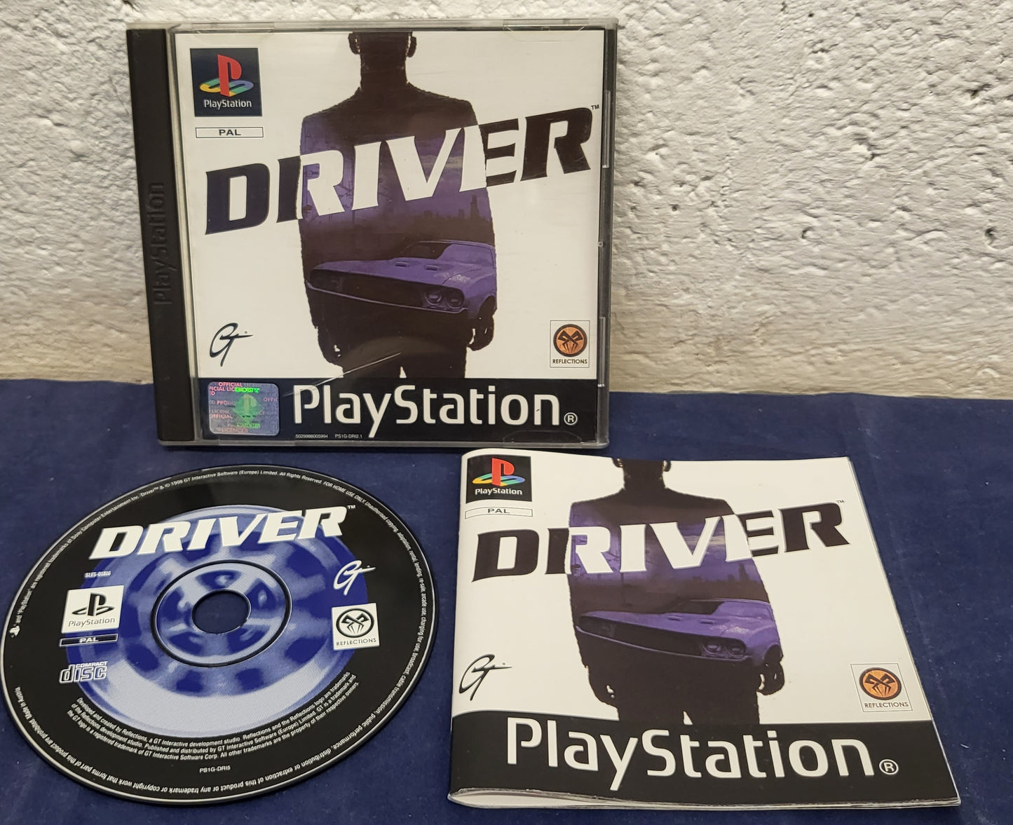Driver Black Label Sony Playstation 1 (PS1) Game
