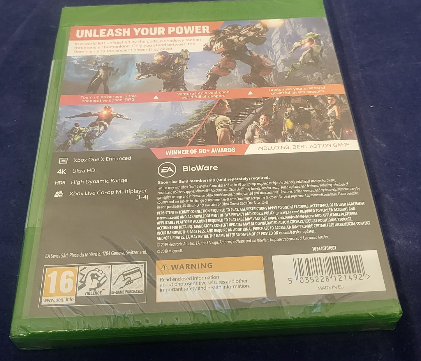 Brand New and Sealed Anthem Microsoft Xbox One