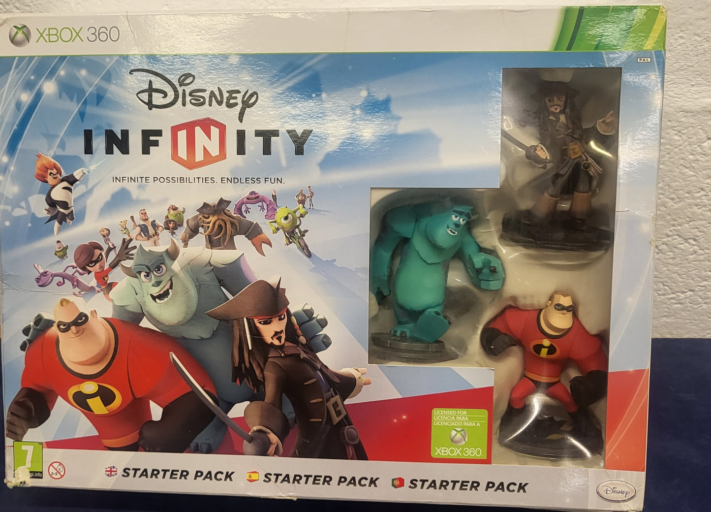 Boxed Disney Infinity Starter Pack Microsoft Xbox 360