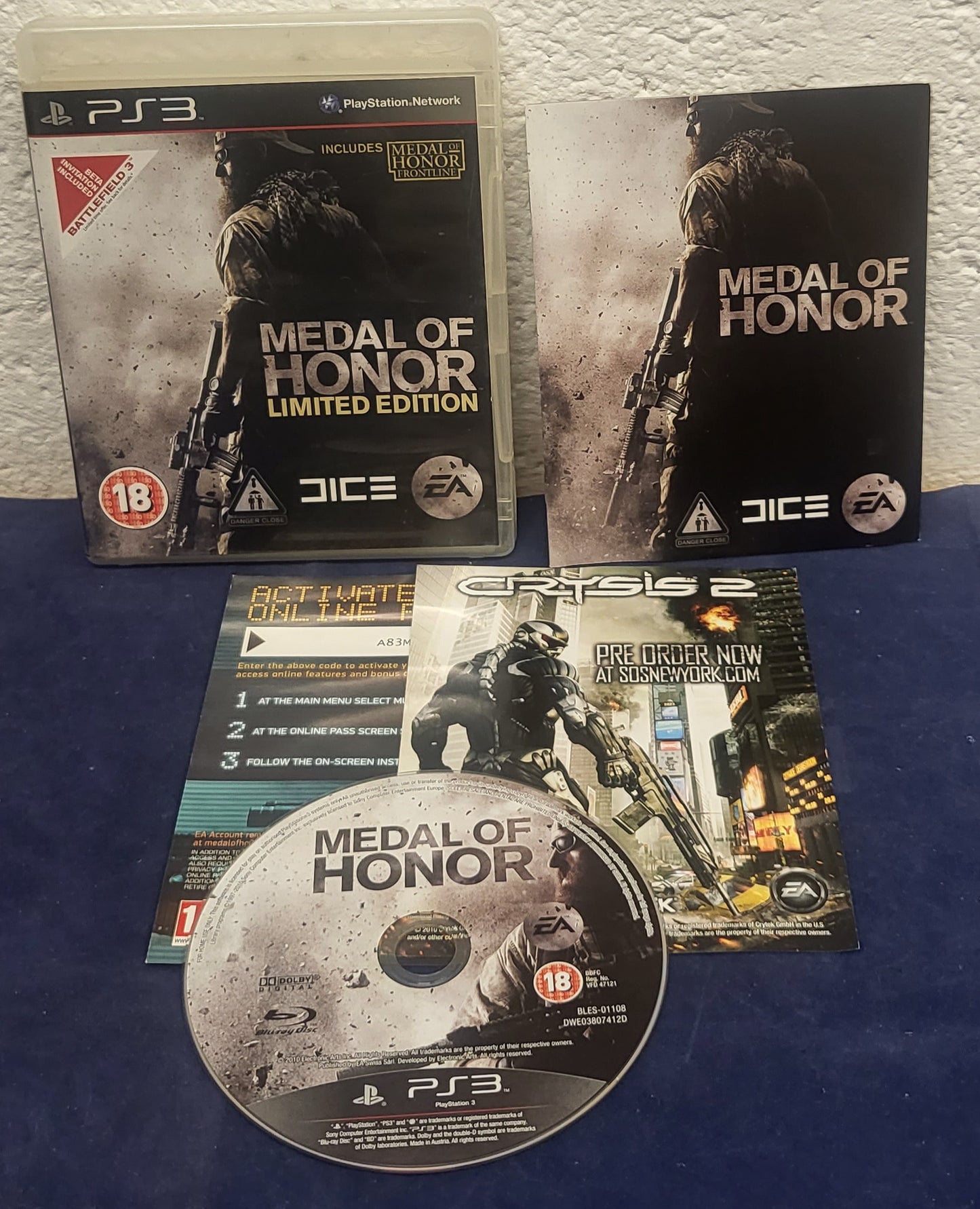 Medal of Honor Limited Edition Sony Playstation 3 (PS3)