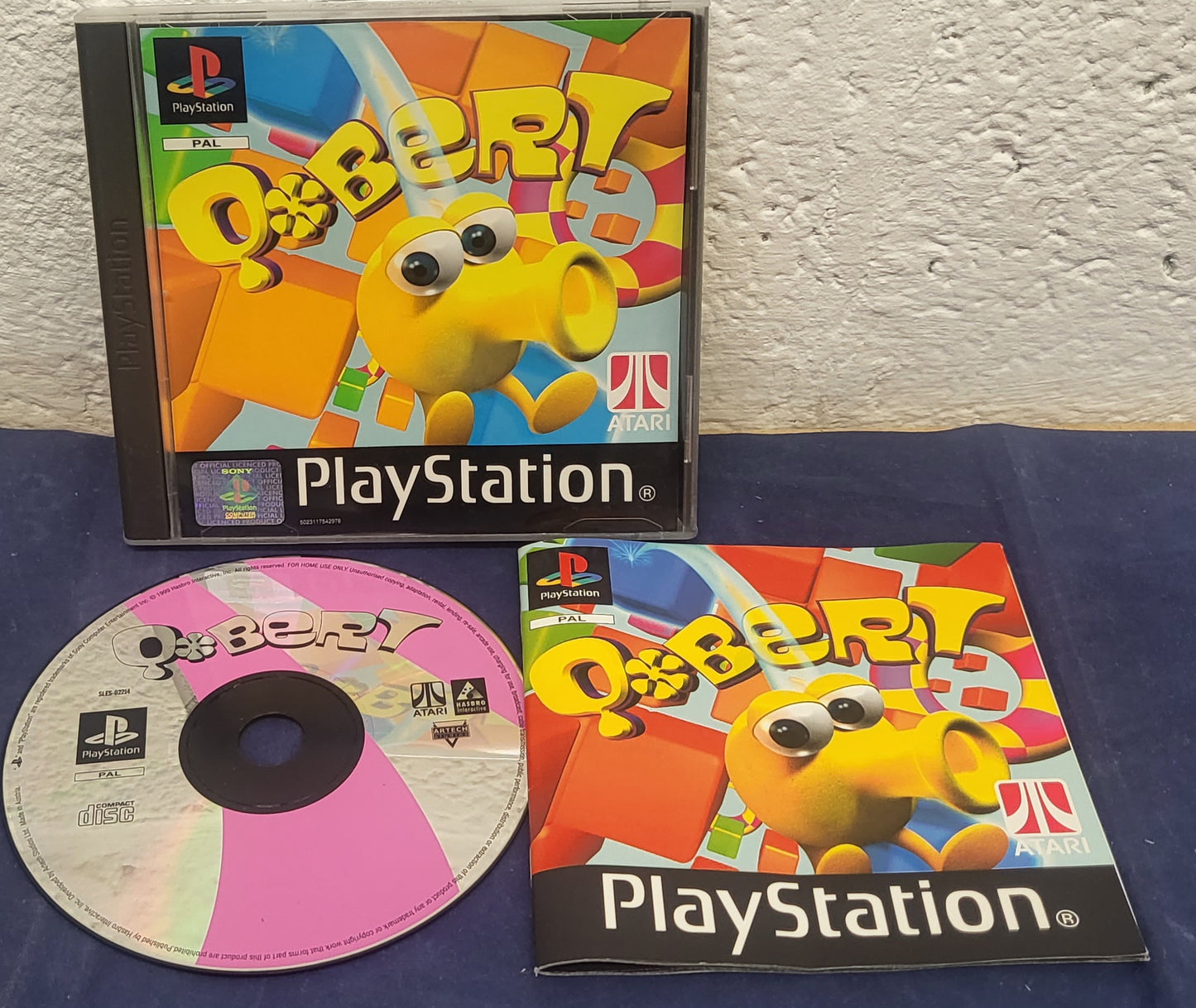 Q*Bert Sony Playstation 1 (PS1) Game