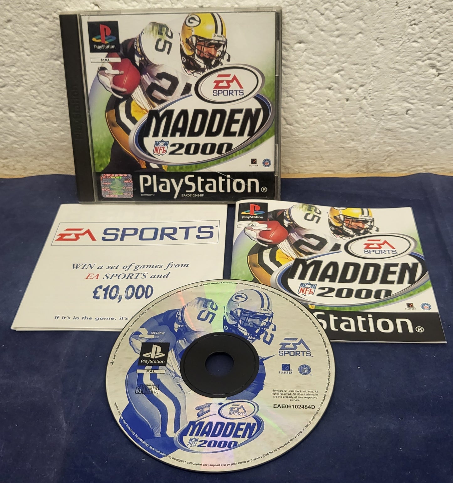 Madden NFL 2000 Sony Playstation 1 (PS1)