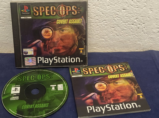 Spec Ops Covert Assault Sony Playstation 1 (PS1) Game