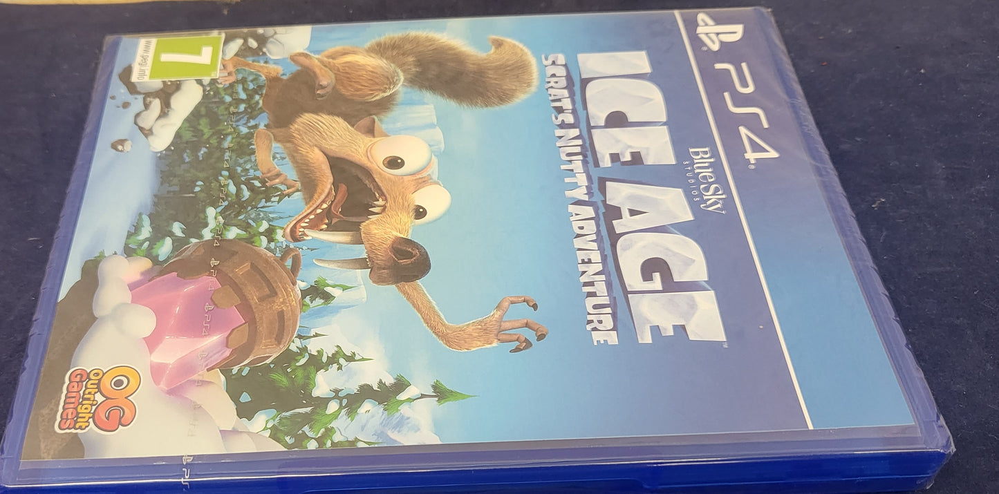 Brand New and Sealed Ice Age Scrats Nutty Adventure Sony Playstation 4 (PS4)