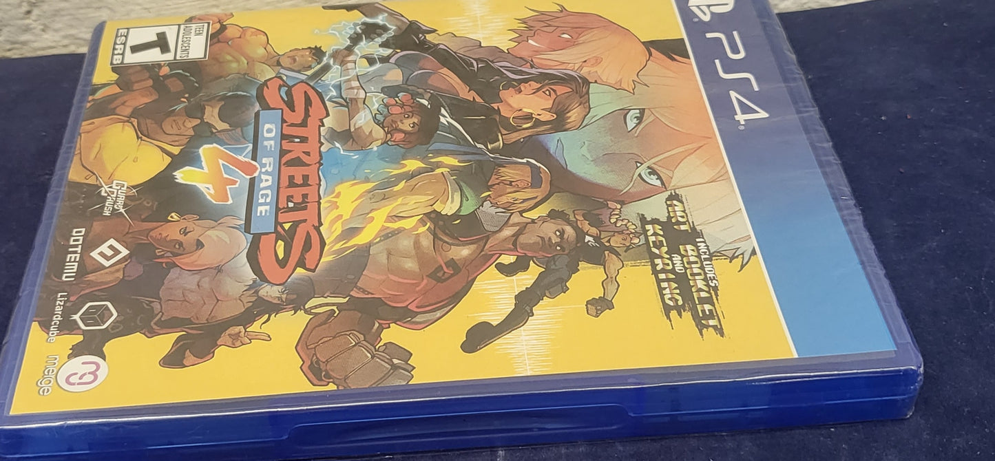 Brand New and Sealed Streets of Rage 4 Sony Playstation 4 (PS4)