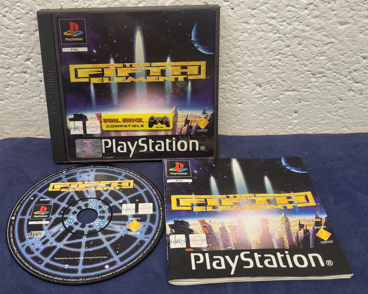 The Fifth Element Sony Playstation 1 (PS1) Game