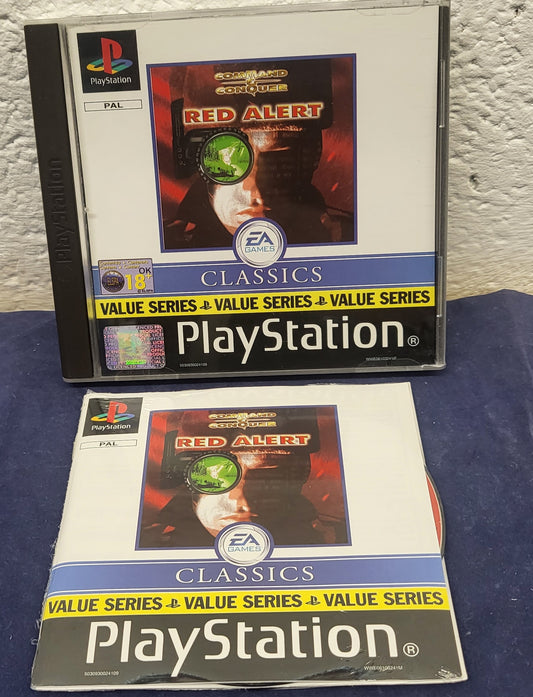 Command & Conquer Red Alert Classics Sony Playstation 1 (PS1) Game