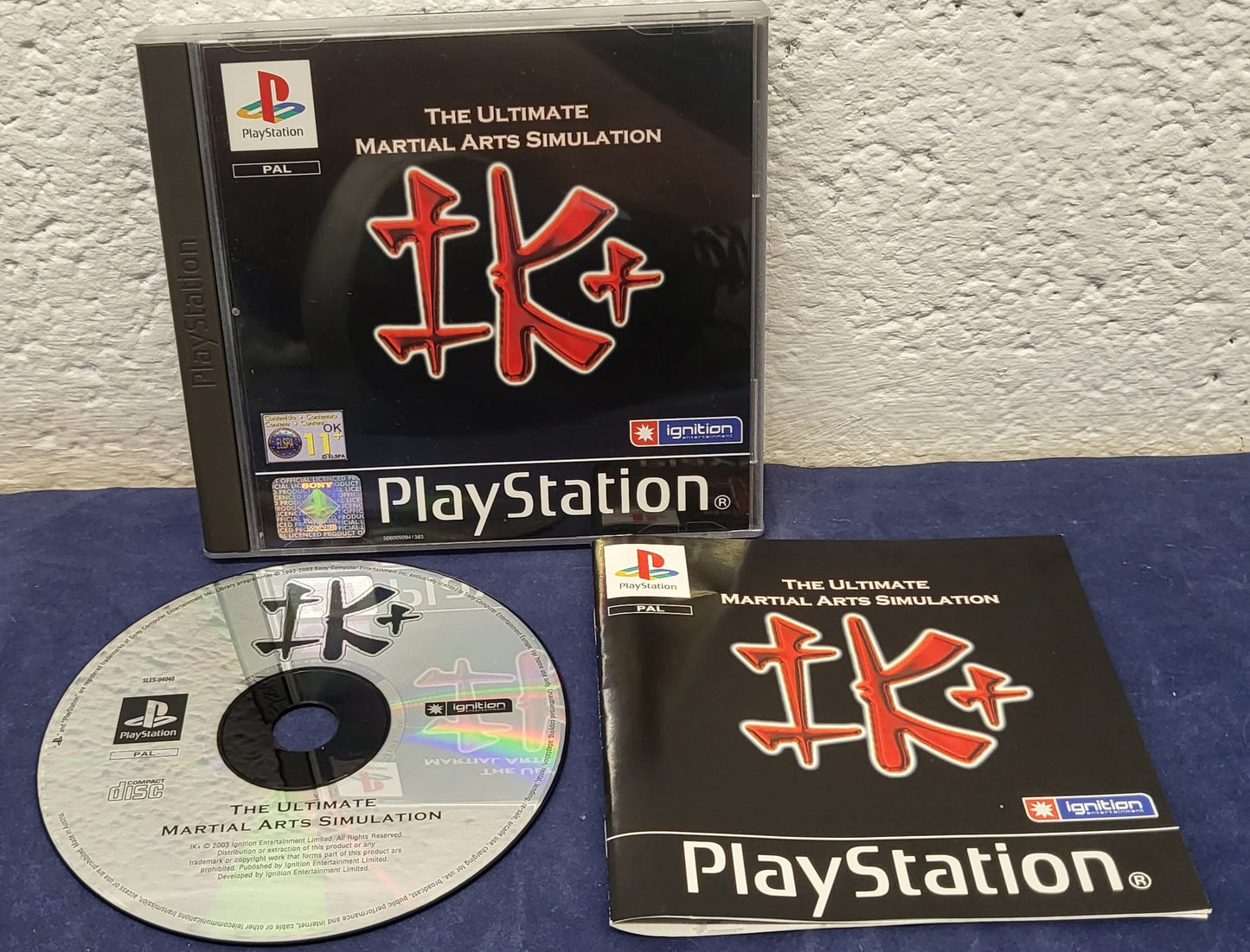 International Karate + Sony Playstation 1 (PS1) Game