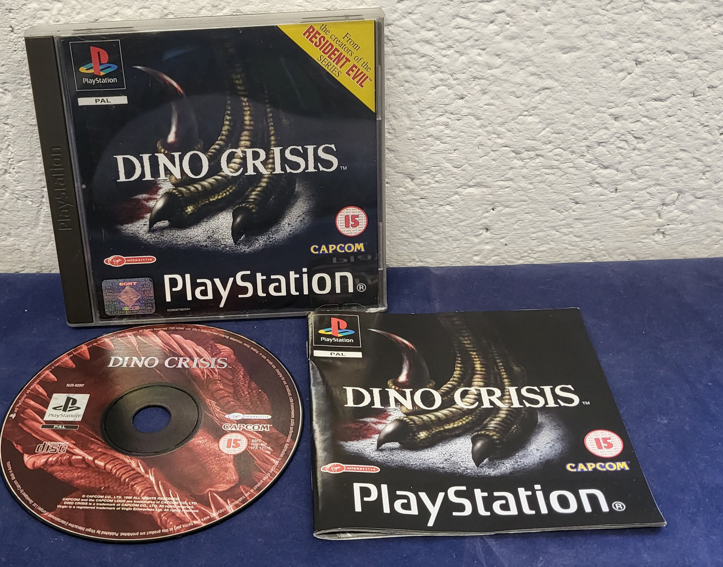 Dino Crisis Sony Playstation 1 (PS1) Game