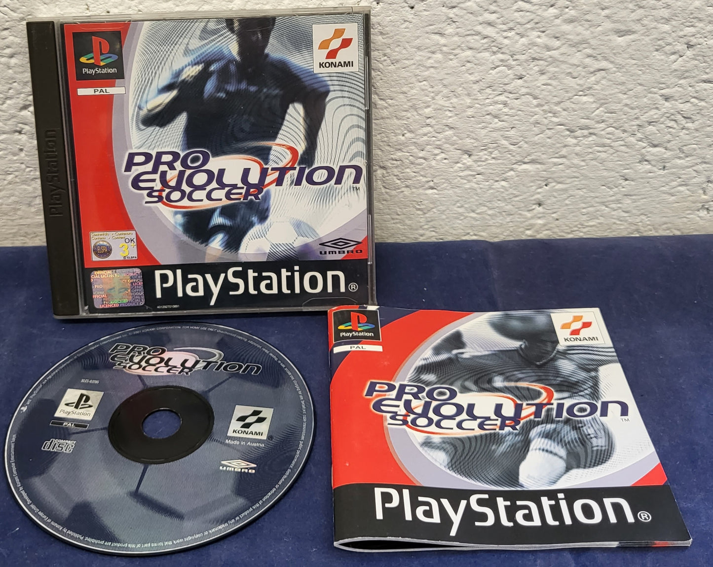 Pro Evolution Soccer Sony Playstation 1 (PS1) Game