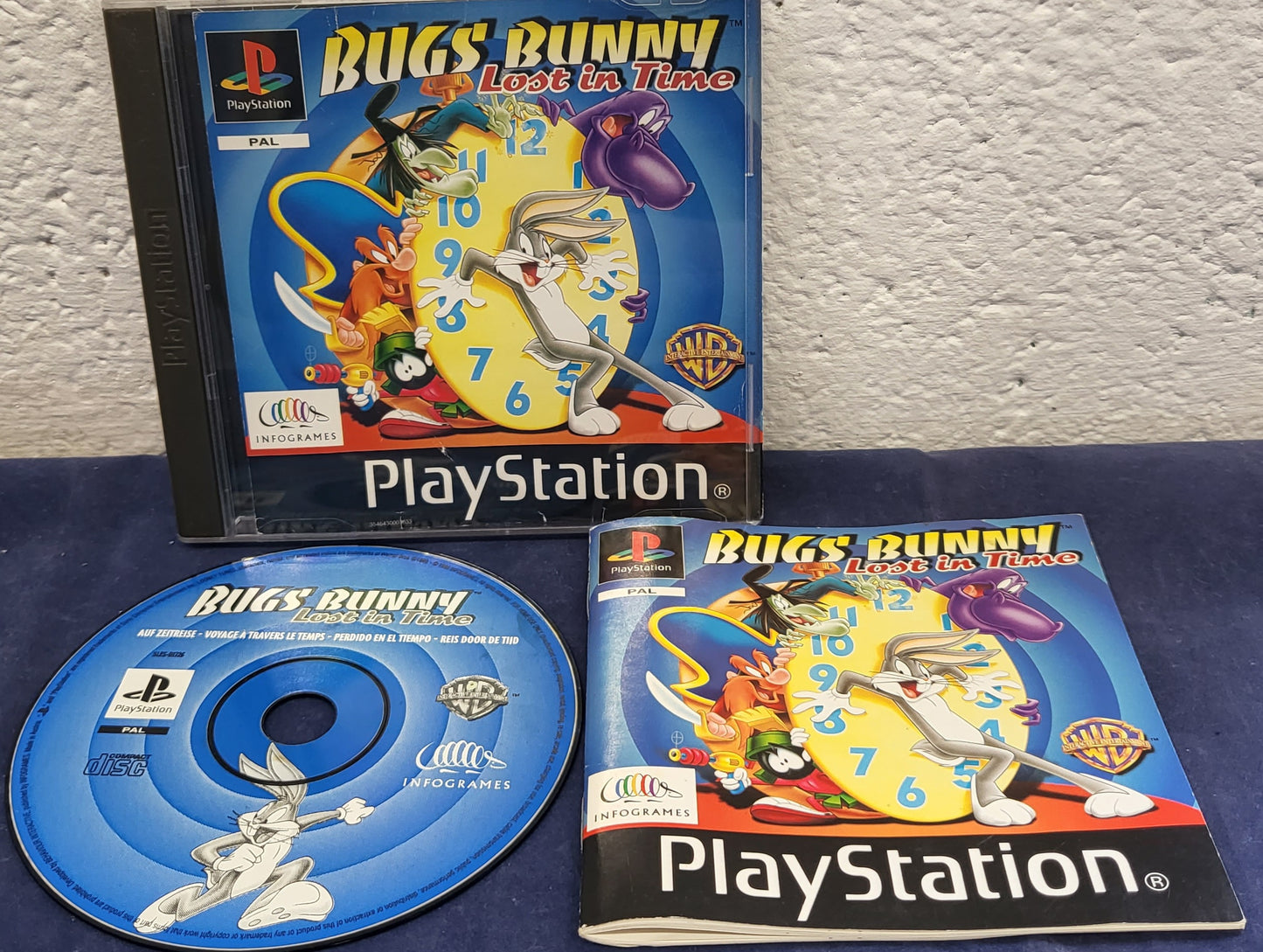 Bugs Bunny Lost in Time Sony Playstation 1 (PS1) Game