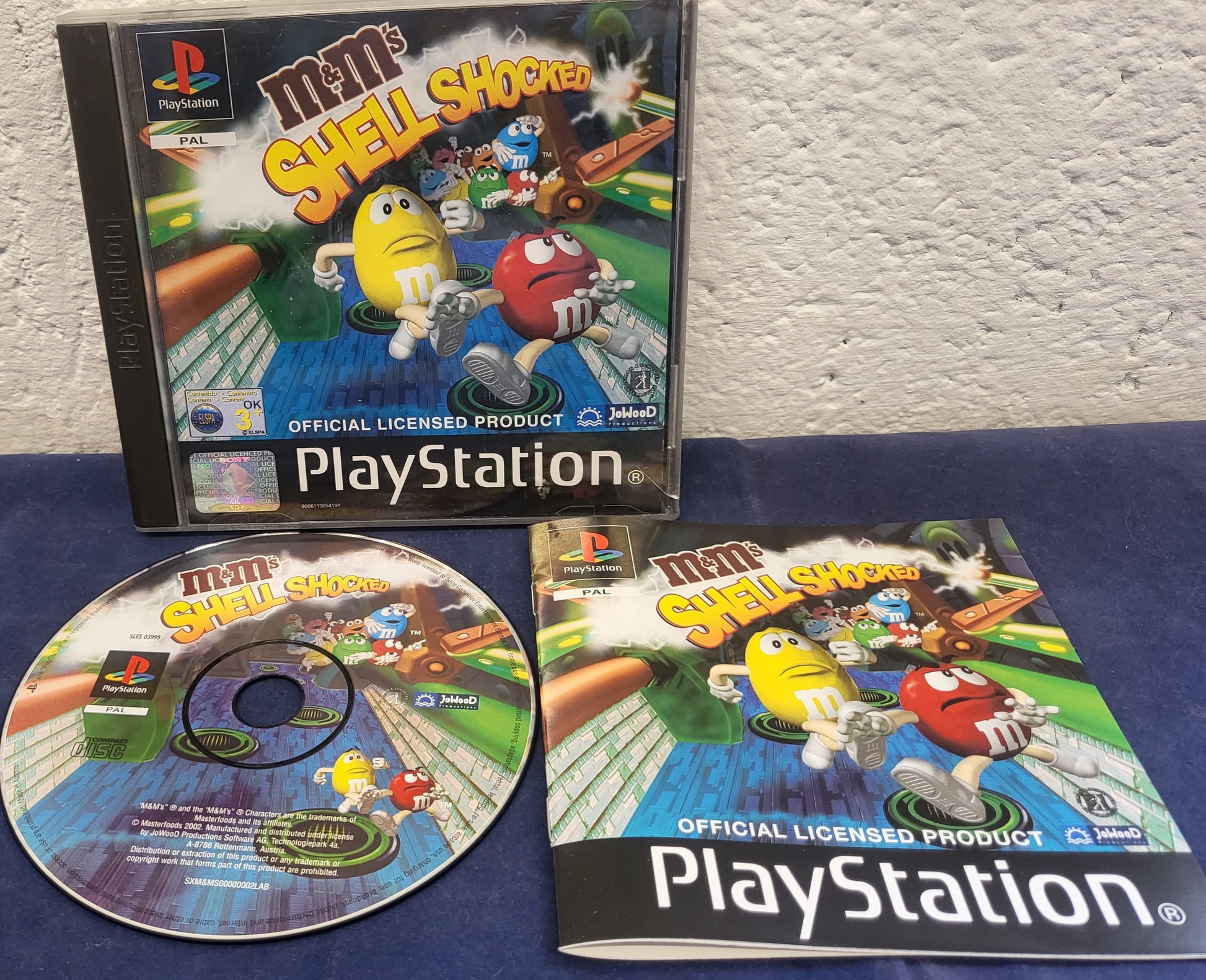 ShellShock (Sony Playstation 1 PS1) Shell Shock Game Disc TESTED