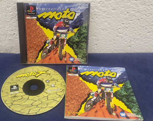 International Moto X Sony Playstaation 1 (PS1) Game