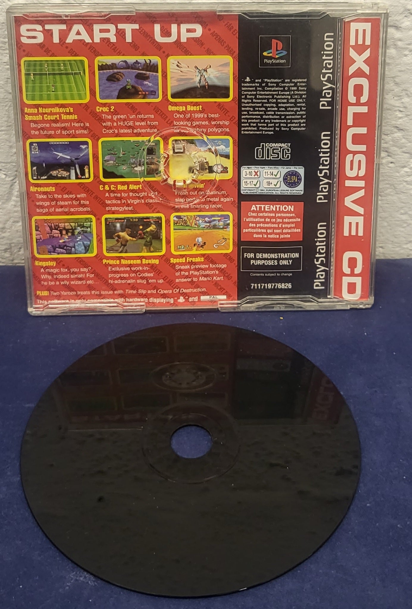 Sony Playstation 1 (PS1) Magazine Demo Disc 48