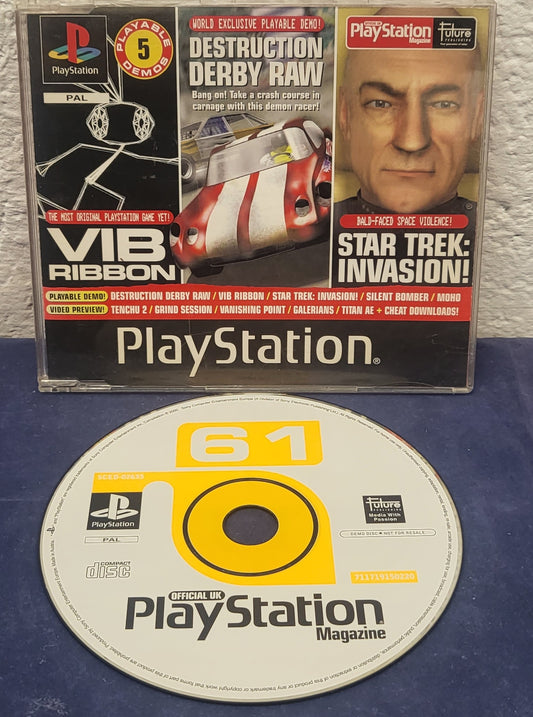 Sony Playstation 1 (PS1) Magazine Demo Disc 61